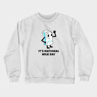 National Milk Day Crewneck Sweatshirt